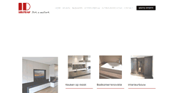 Desktop Screenshot of idinterieur.be