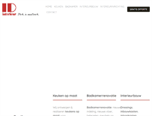 Tablet Screenshot of idinterieur.be
